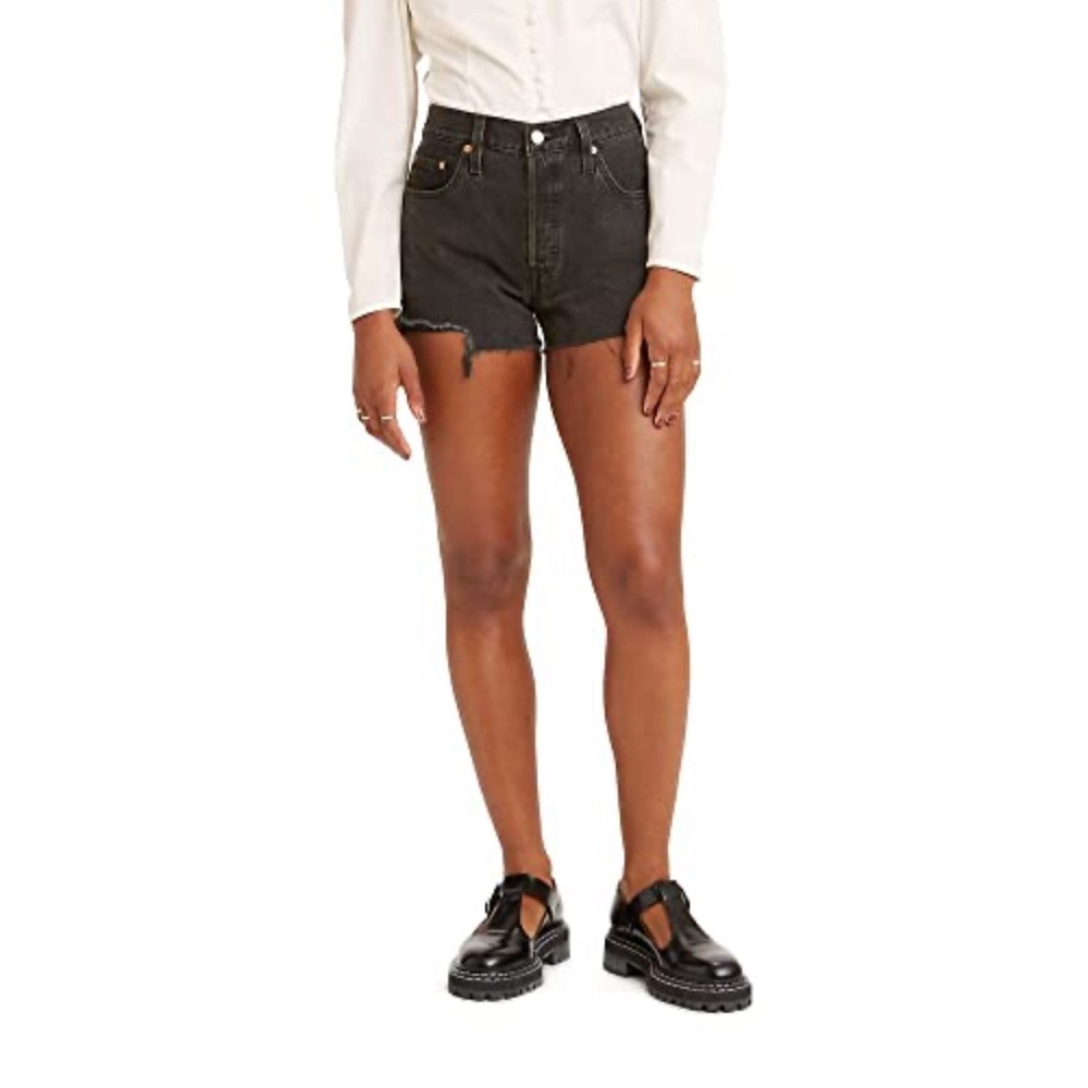 Levi’s 501 Black Denim Jean Shorts **NEW**